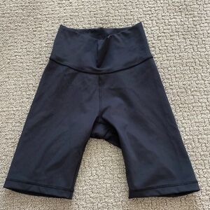 Adidas black biker shorts